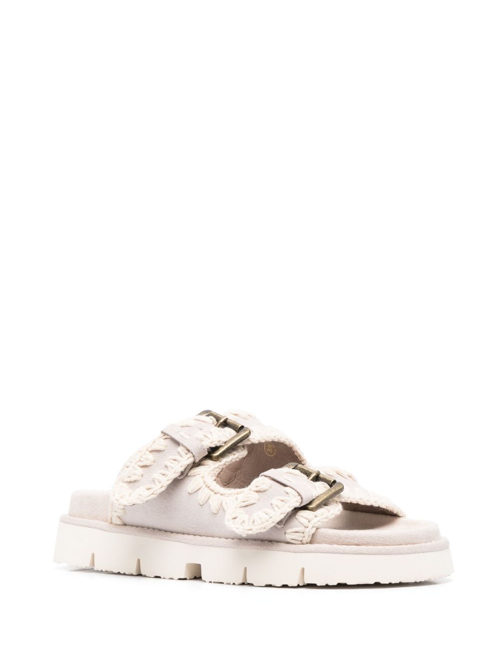 Mou Mou Sandals Beige