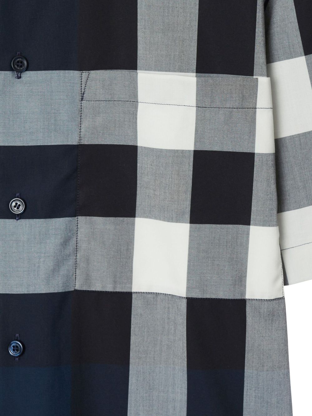 Burberry Burberry Somerton Checked Regular-fit Stretch-cotton Shirt