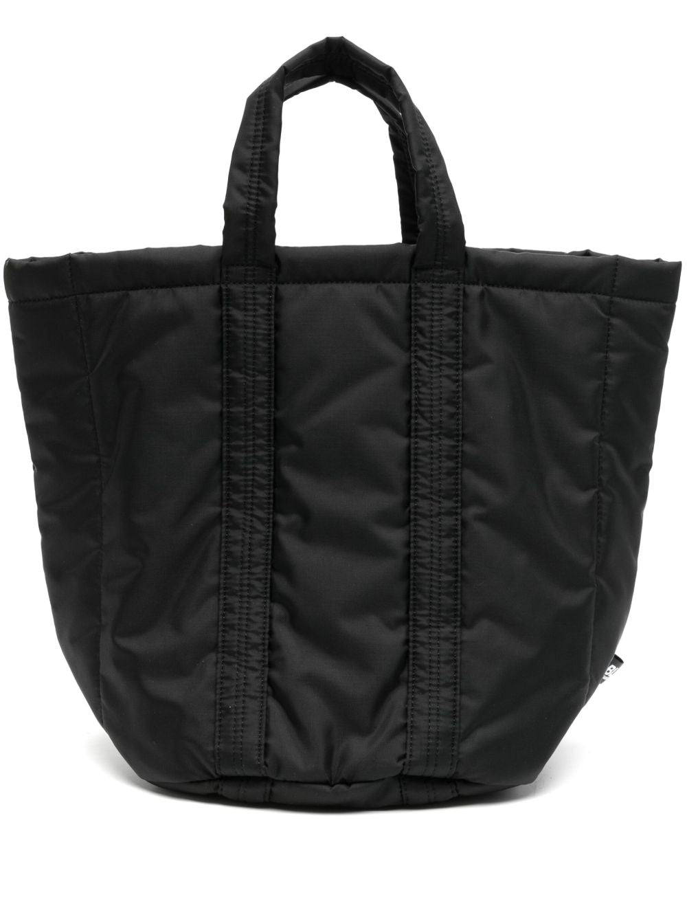 Comme Des Garcons Comme Des Garcons panelled tote bag