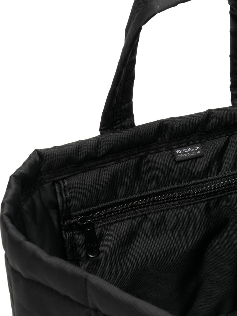 Comme Des Garcons Comme Des Garcons panelled tote bag