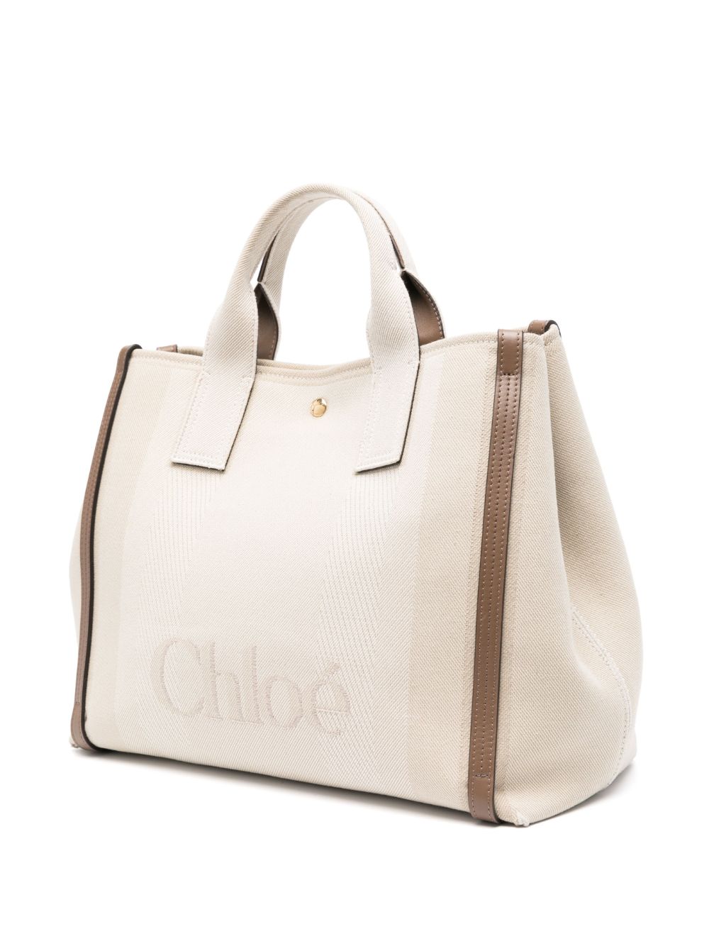 Chloé Chloé Carry canvas tote bag