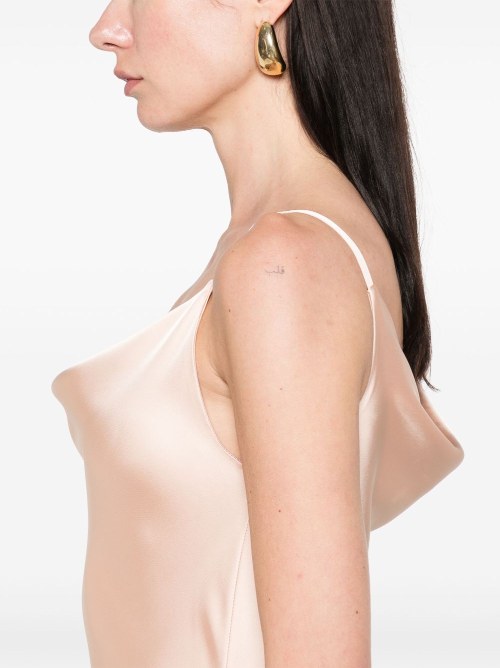 Norma Kamali Maria slip gown dress