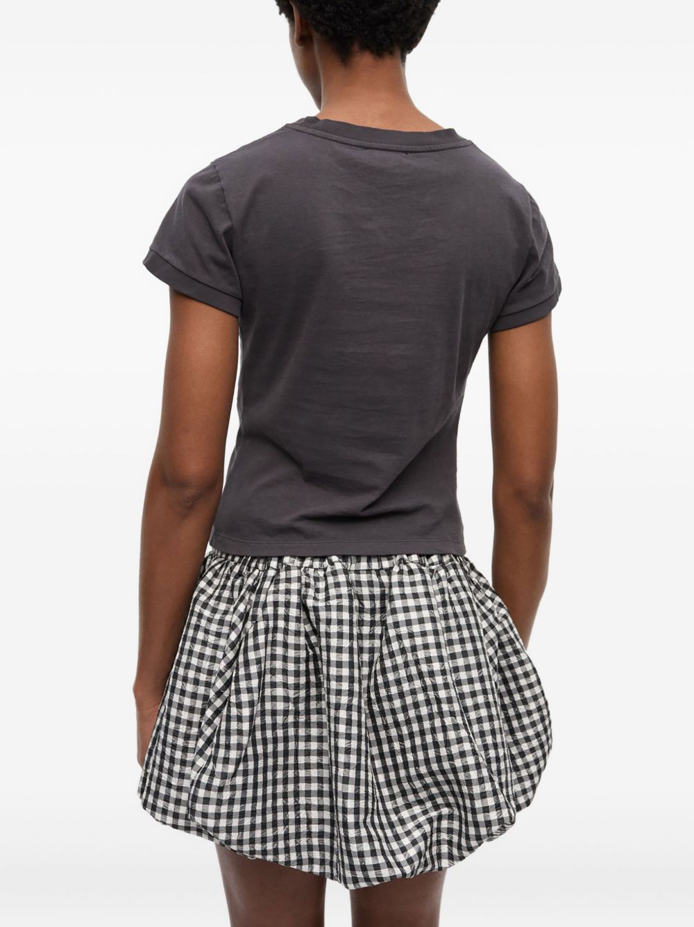 قمصان Ganni GANNI وقمصان البولو باللون الرمادي