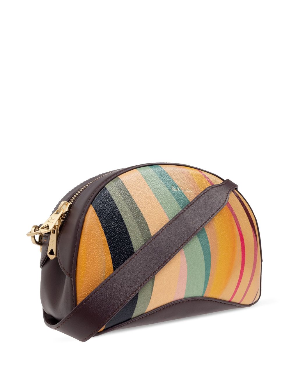 Paul Smith Paul Smith Swirl leather crossbody bag
