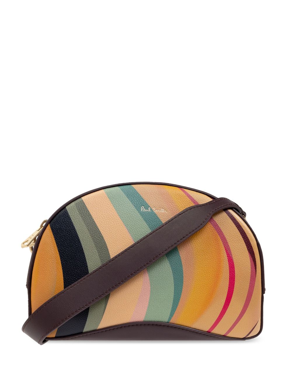Paul Smith Paul Smith Swirl leather crossbody bag