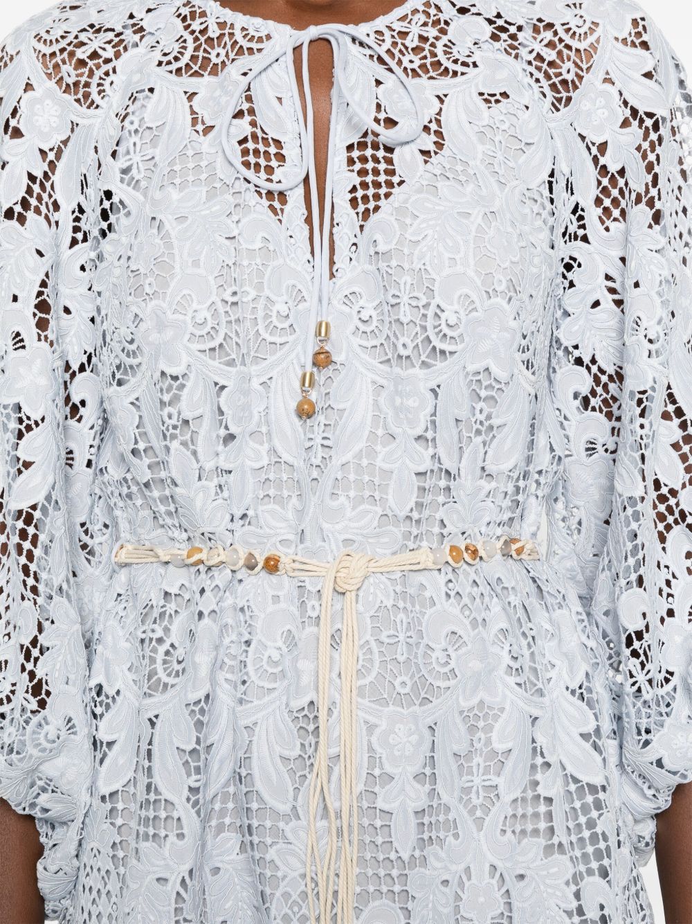 Zimmermann Zimmermann Lace detail mini dress