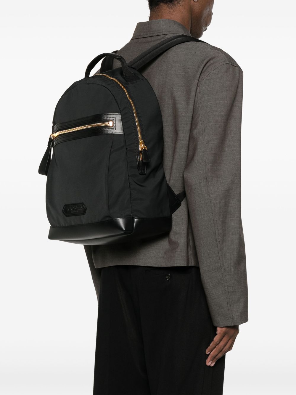 Tom Ford Tom Ford Recycled nylon backpack