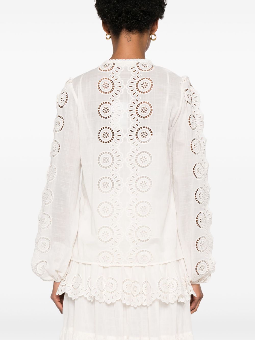 Zimmermann Zimmermann Lucky embroidered blouse
