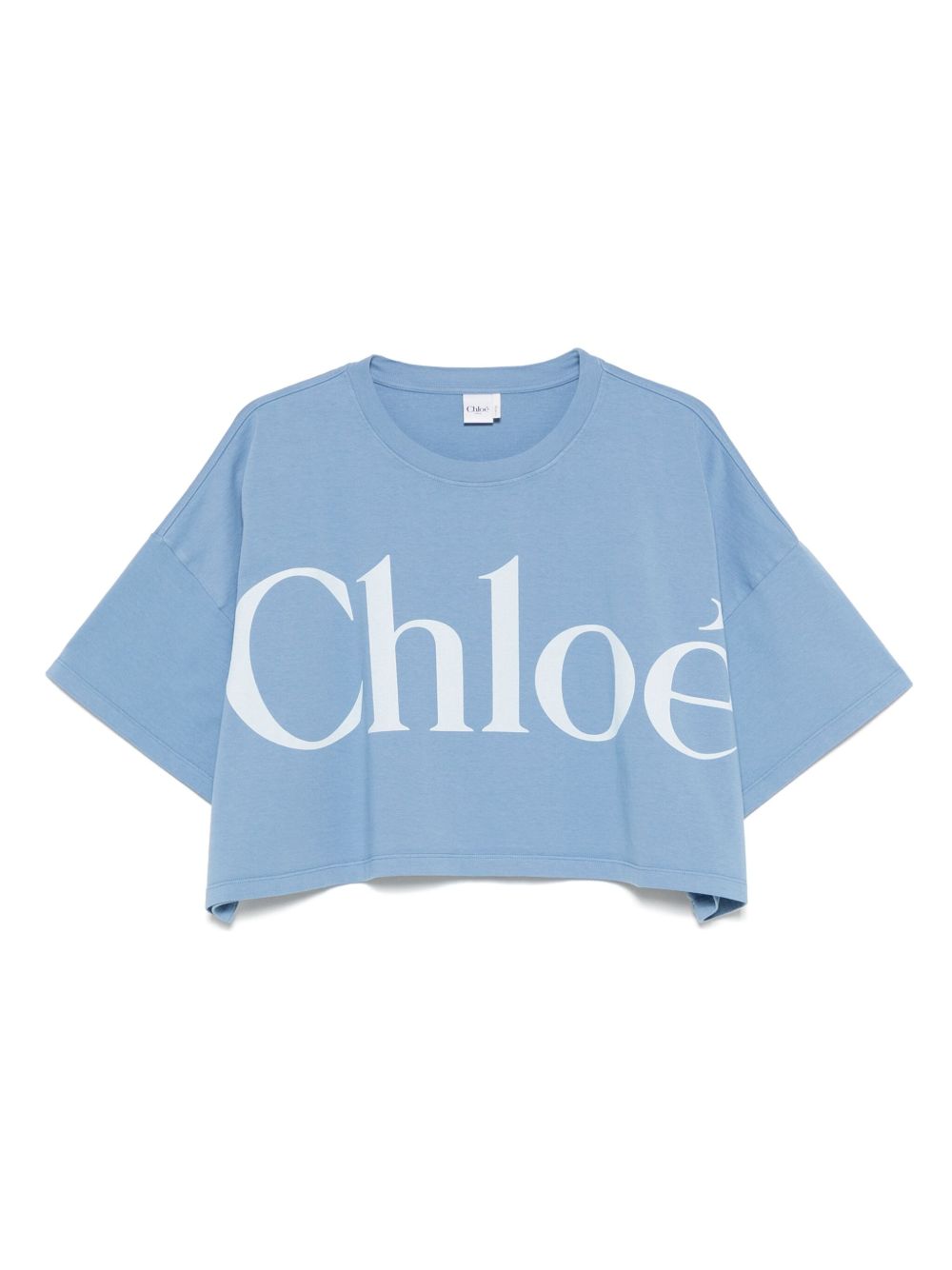 Chloé Chloé Chloè T-shirts and Polos Clear Blue