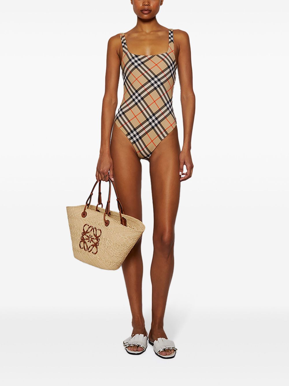 Burberry Burberry Check Swimsuit