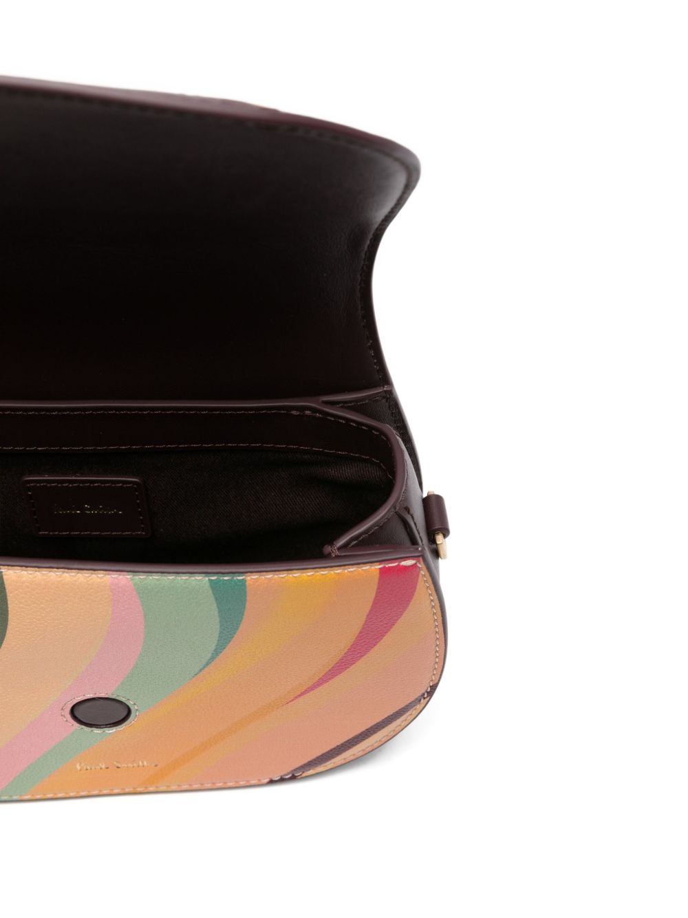 Paul Smith Paul Smith Swirl Leather Saddle Bag