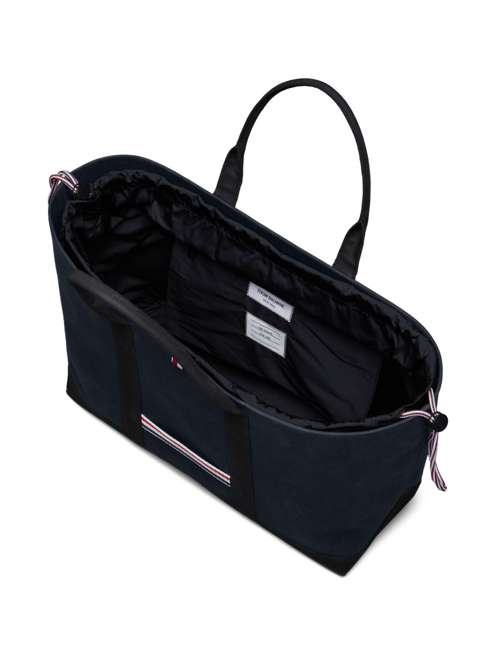 Thom Browne Thom Browne Medium drawstring opening tool tote bag