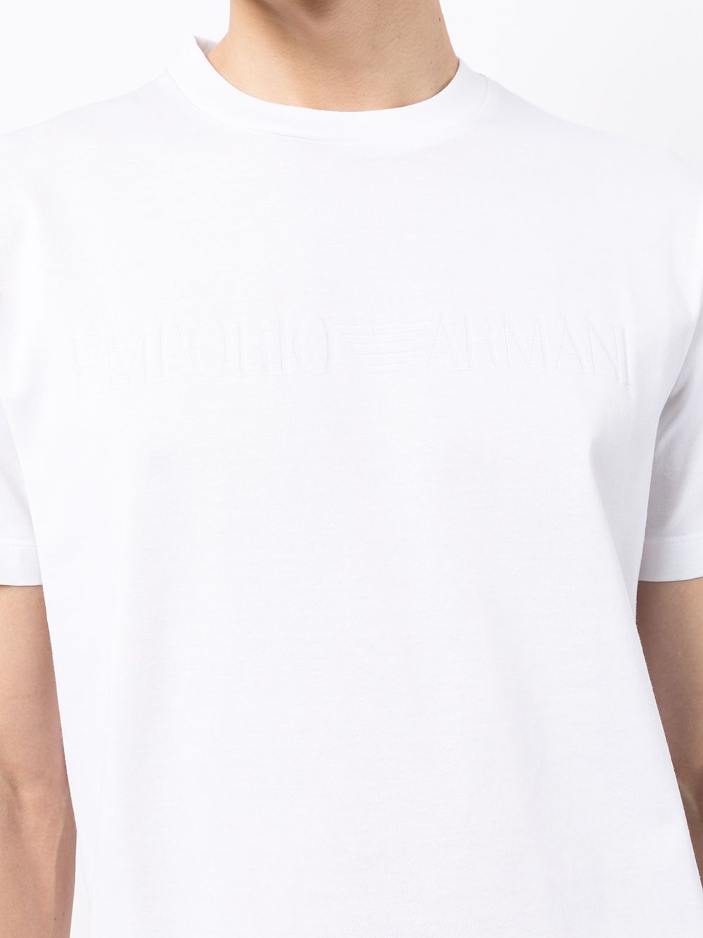 Emporio Armani Emporio Armani T-shirts and Polos White
