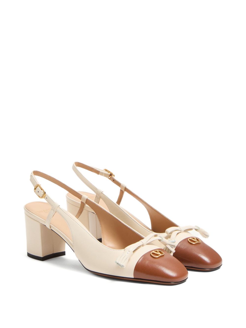 Valentino Garavani Valentino Garavani Valet Du Roi Goatskin Slingback Pump 60mm
