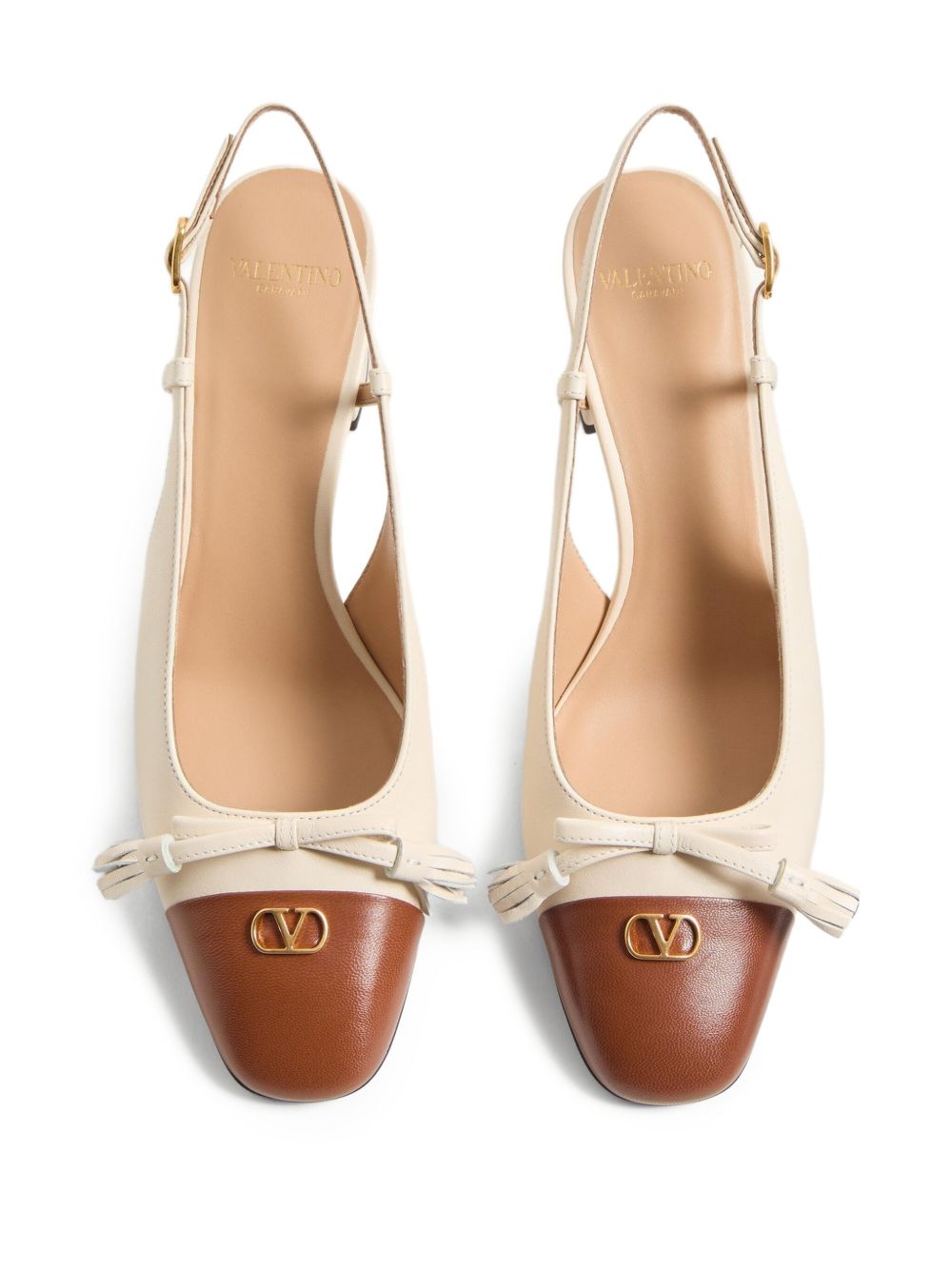 Valentino Garavani Valentino Garavani Valet Du Roi Goatskin Slingback Pump 60mm