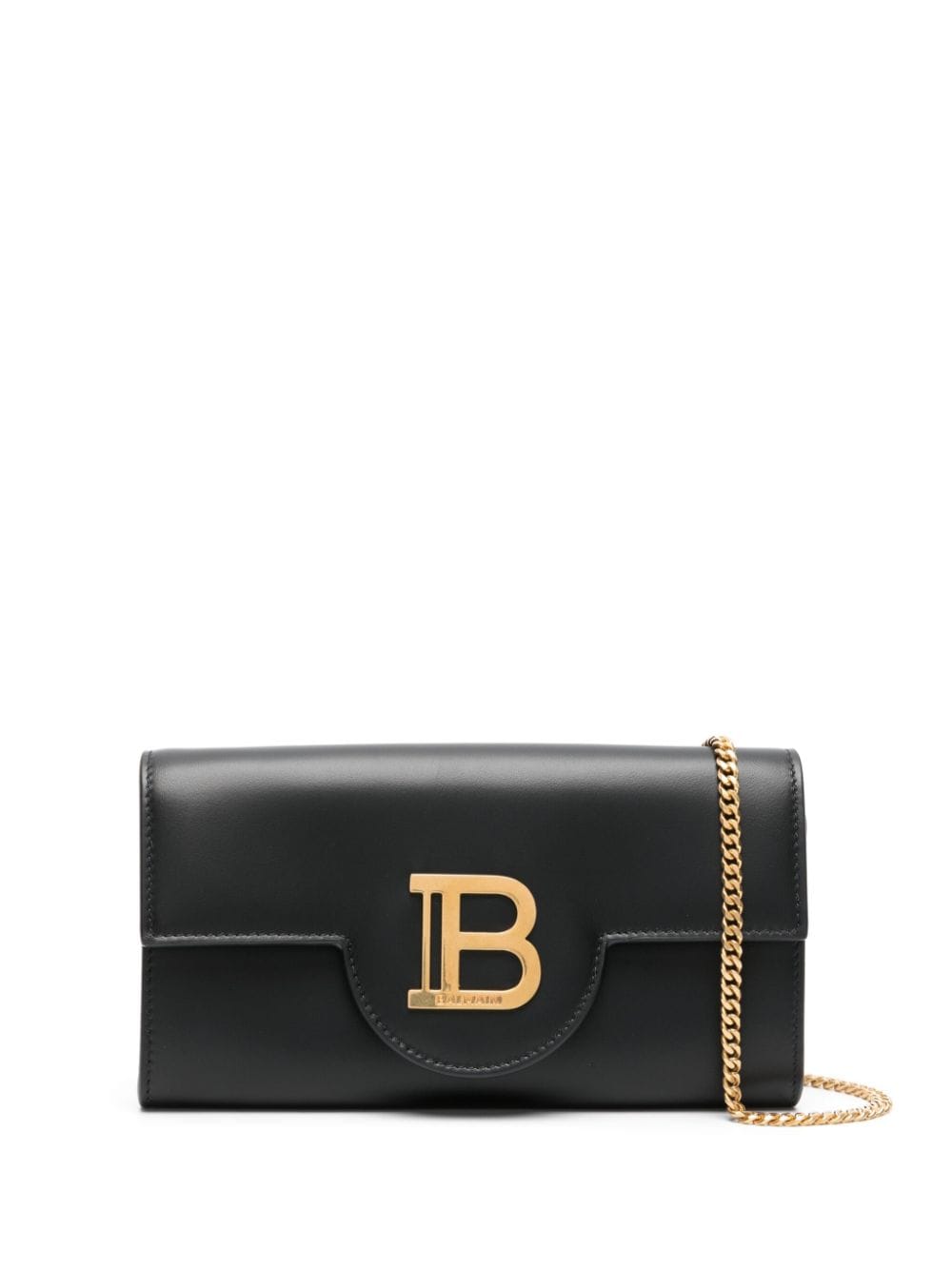 Balmain Balmain Logo-plaque leather crossbody bag