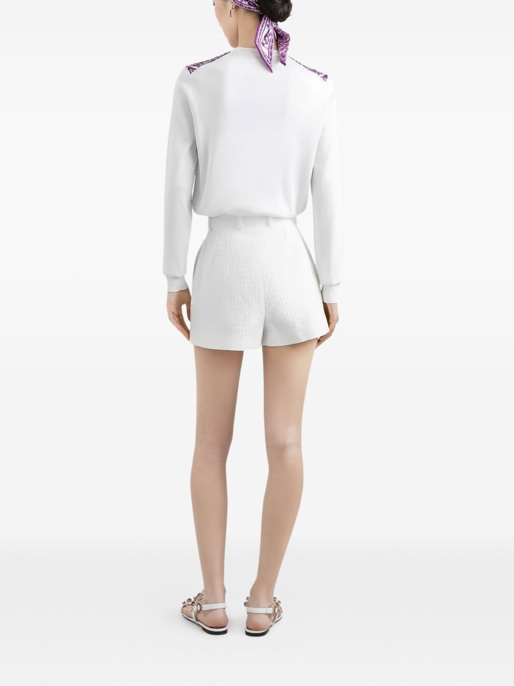 Dolce & Gabbana Dolce & Gabbana Maiolica print silk cardigan