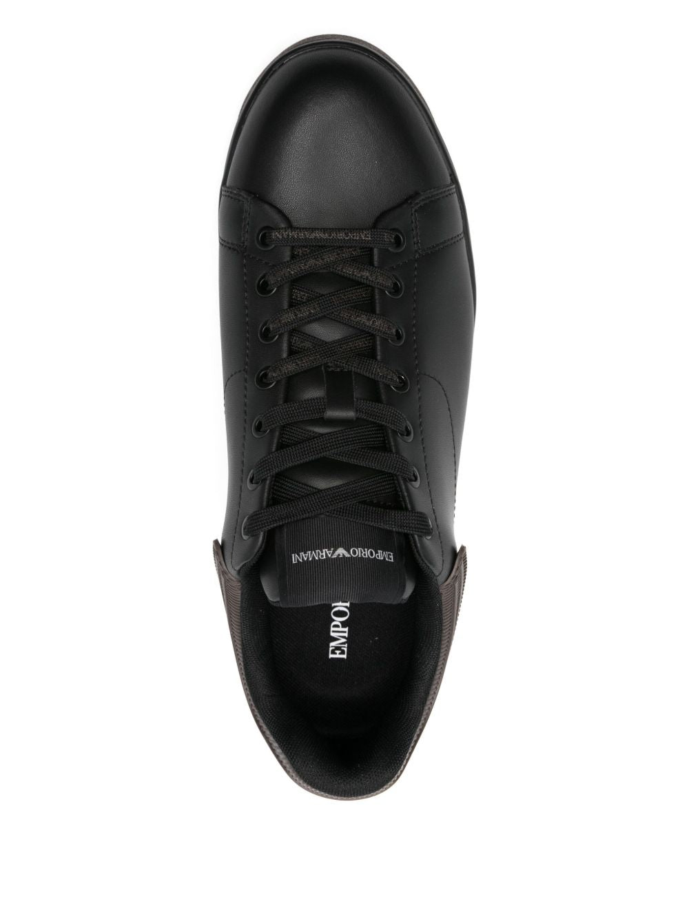 EMPORIO ARMANI EXCLUSIVE EMPORIO ARMANI EXCLUSIVE Lace-up low-top sneakers