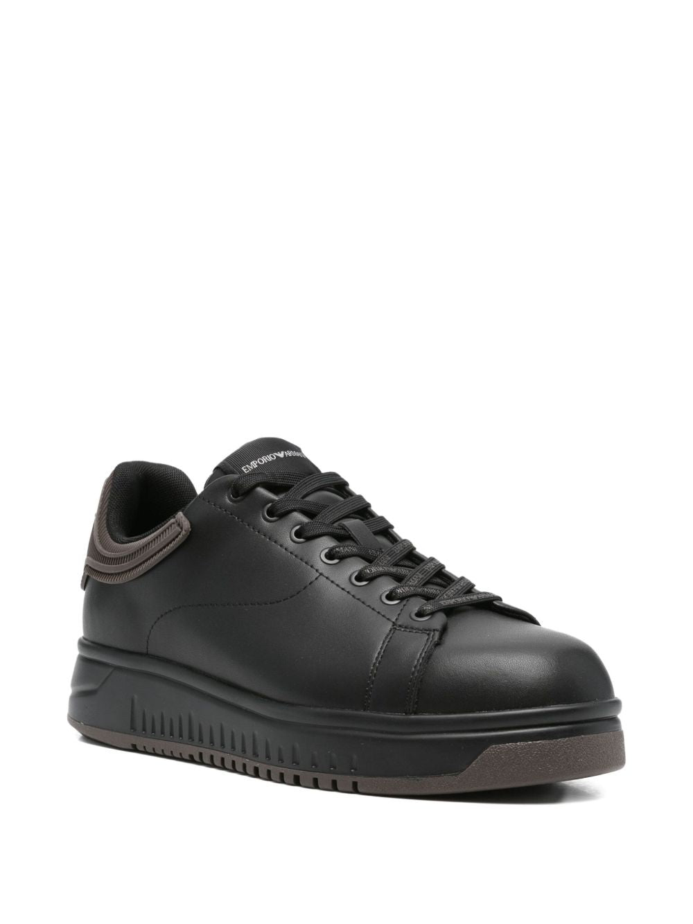 EMPORIO ARMANI EXCLUSIVE EMPORIO ARMANI EXCLUSIVE Lace-up low-top sneakers