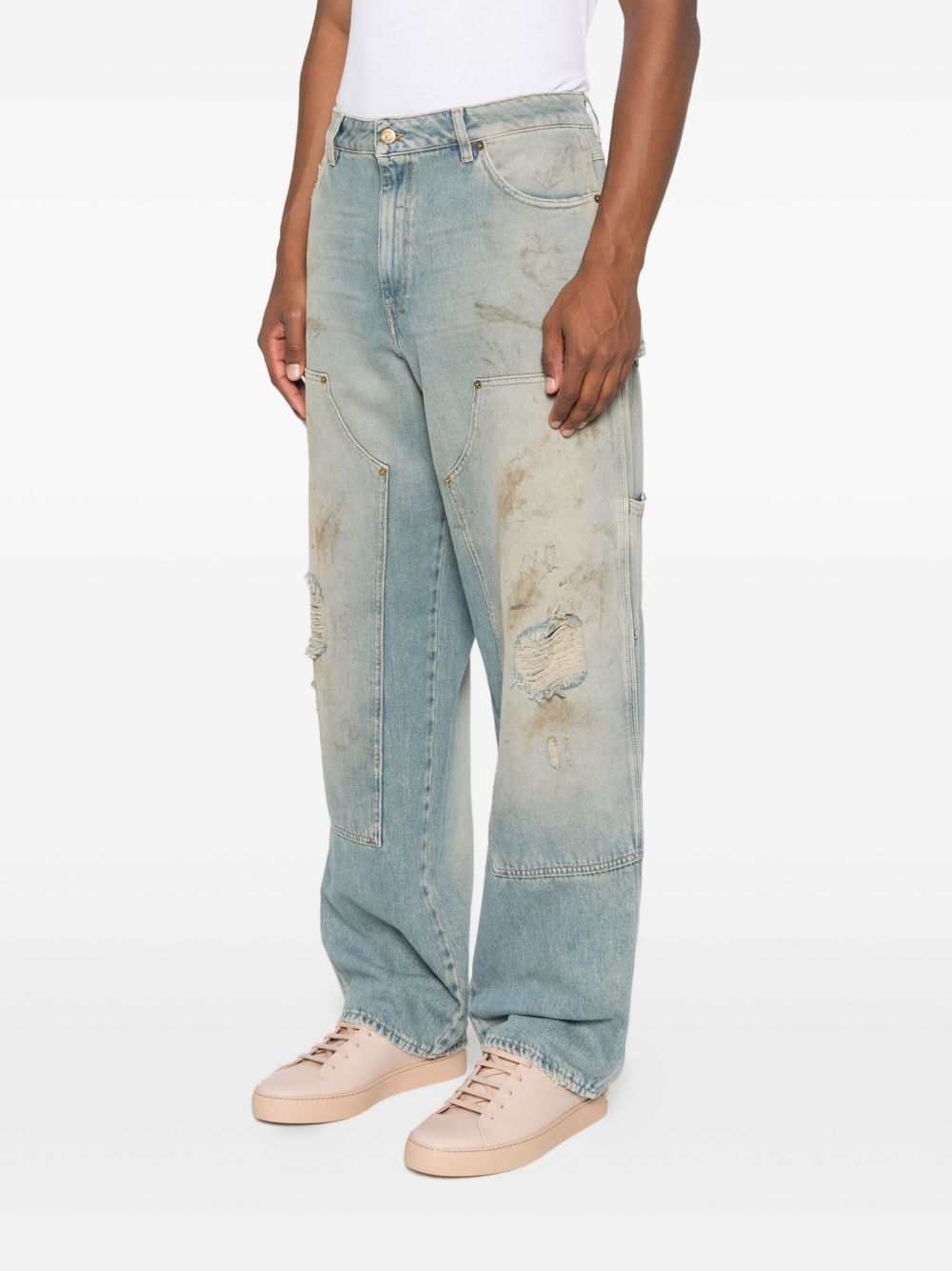 Golden Goose Golden Goose Jeans Clear Blue