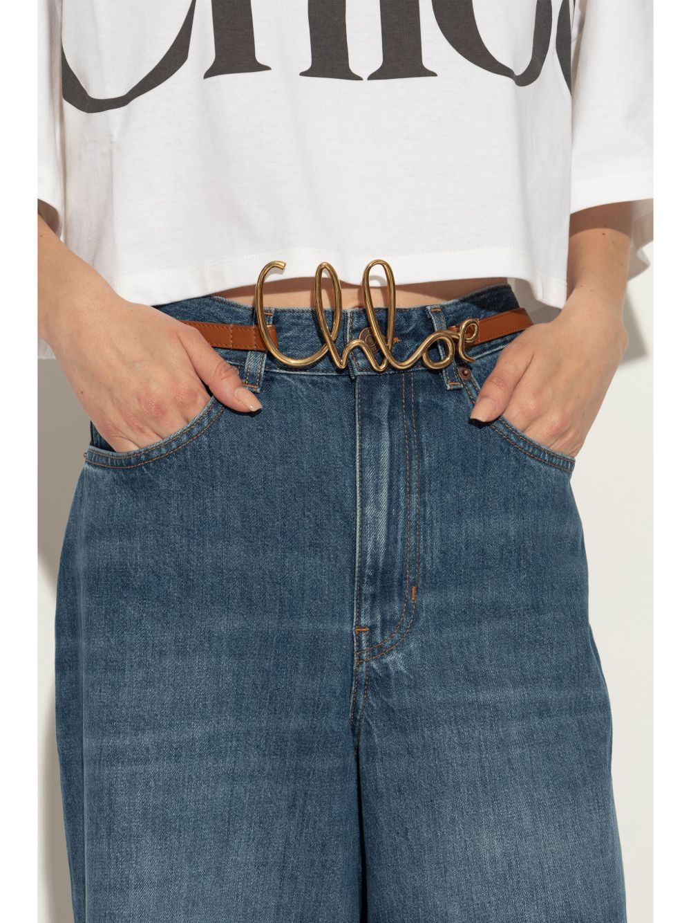 Chloé Chloé Iconic leather belt