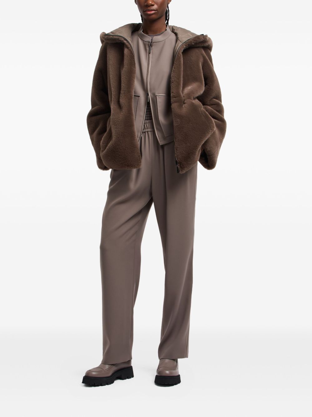 Emporio Armani Emporio Armani Trousers Dove Grey