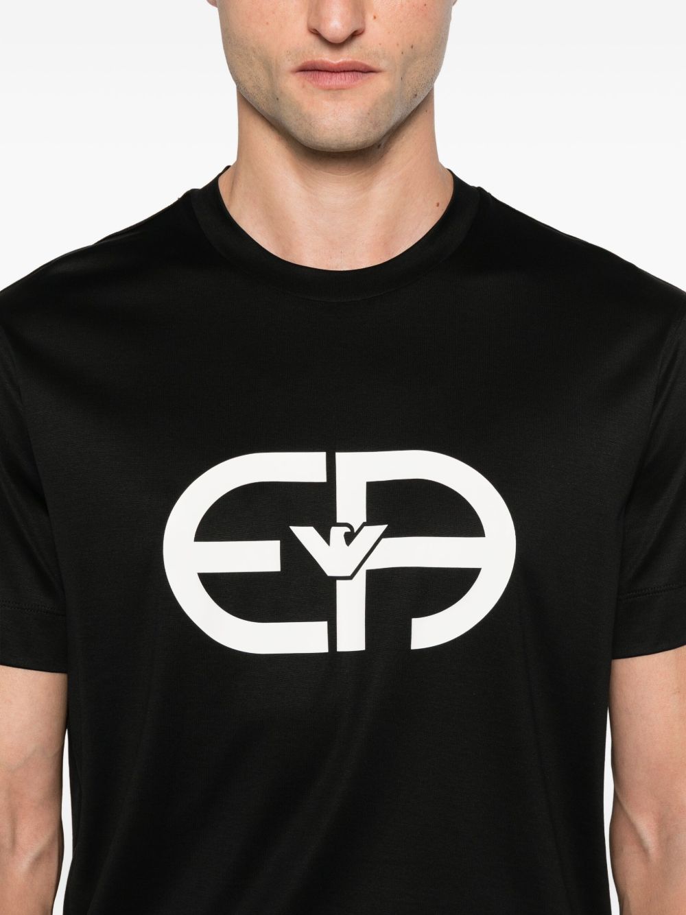 Emporio Armani Emporio Armani T-shirts and Polos Black