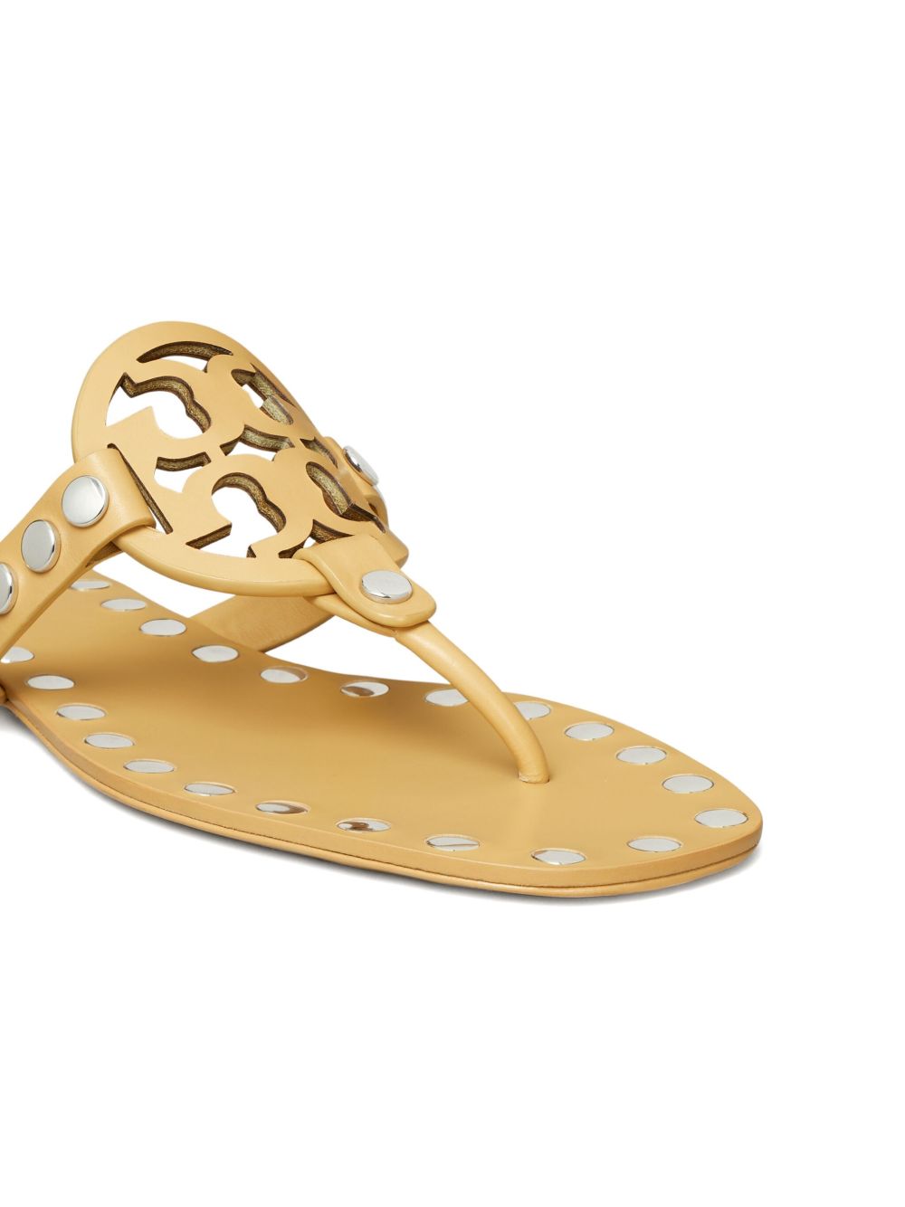 Tory Burch Tory Burch Studded Miller Patent flat sandals
