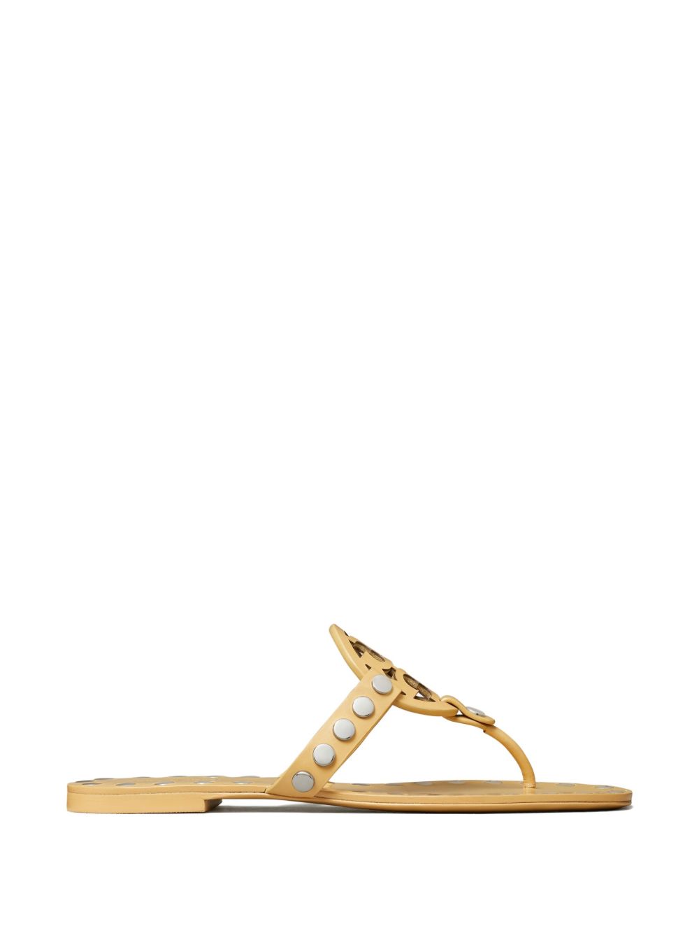Tory Burch Tory Burch Studded Miller Patent flat sandals