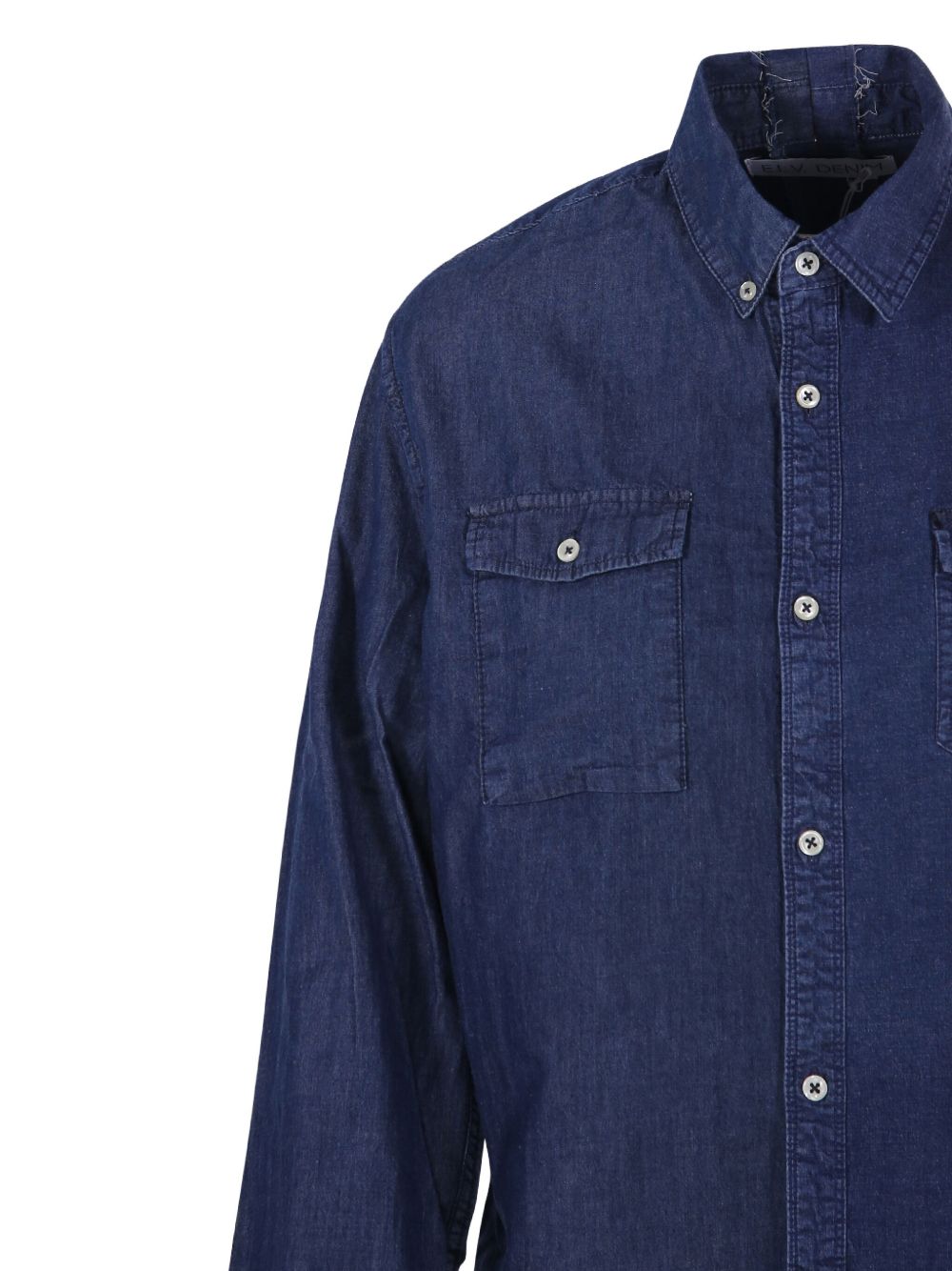 E.L.V. DENIM Shirts Blue