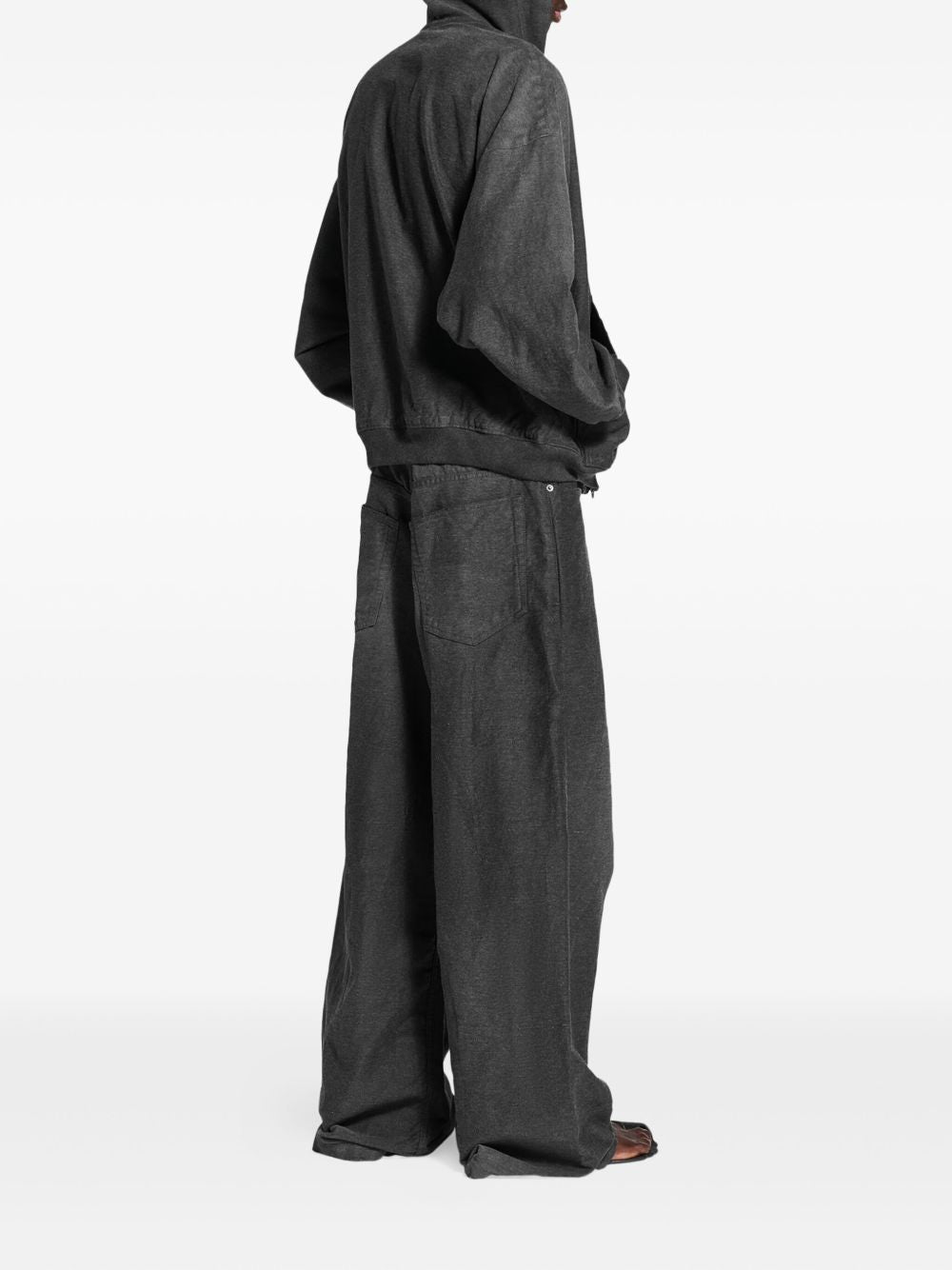 Balenciaga Balenciaga Comfortable fit Baggy Trompe L'oeil jeans