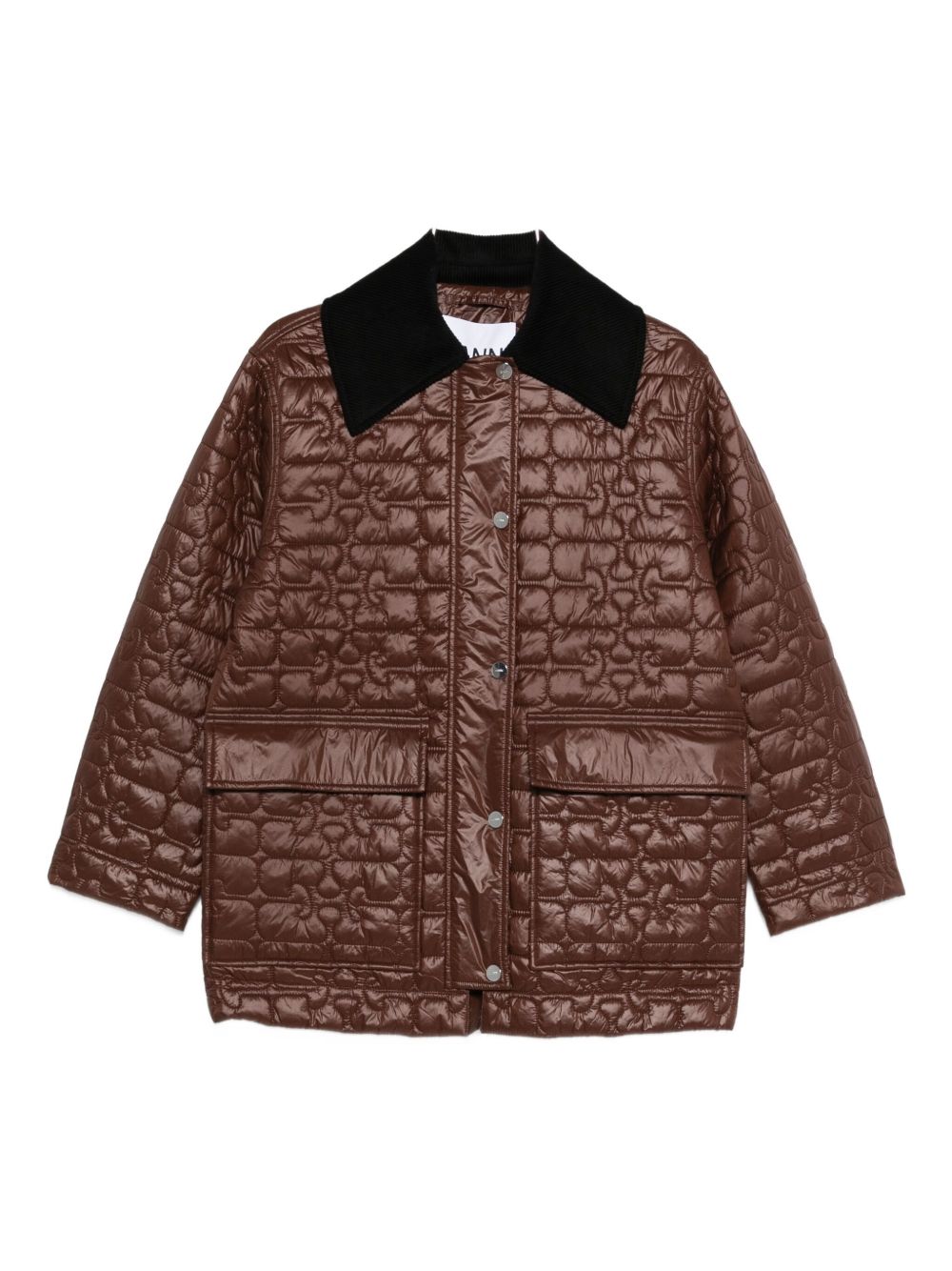 Ganni GANNI Jackets Brown