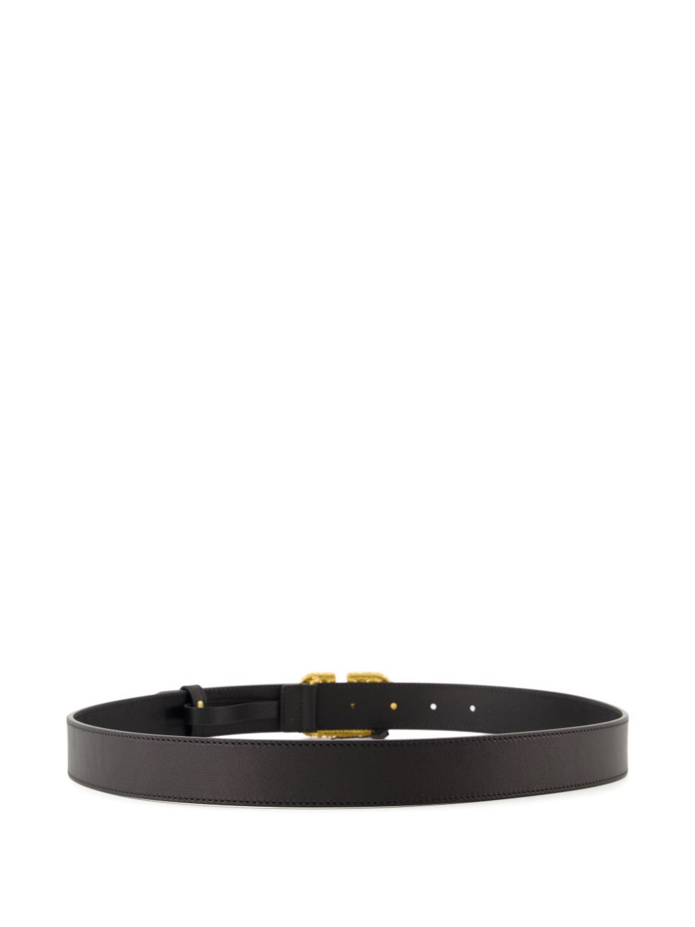 Valentino Garavani Valentino Garavani crystal embellishment VLogo Signature leather belt