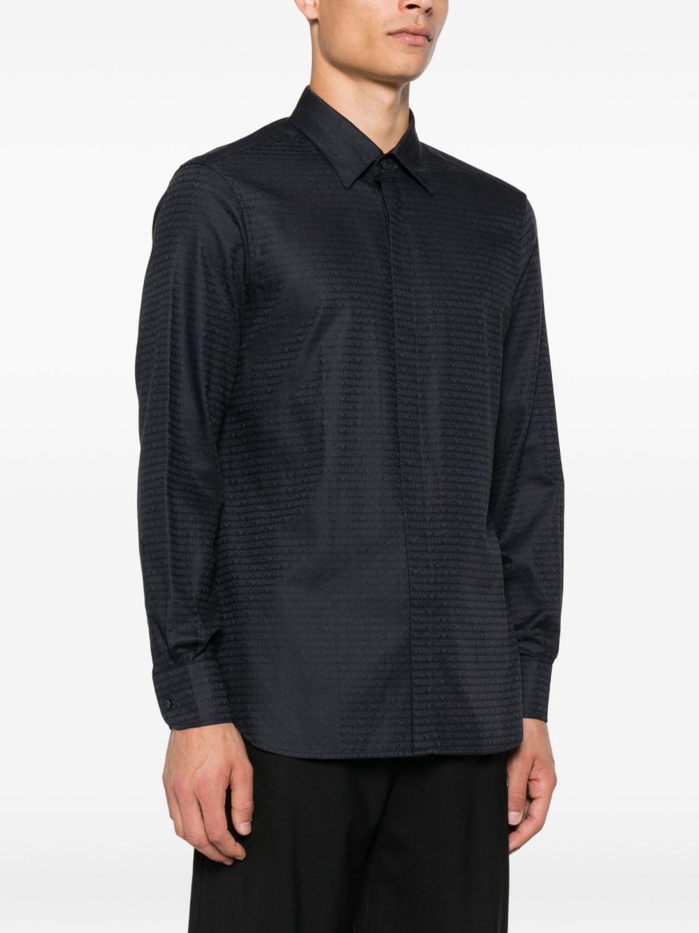 Emporio Armani Emporio Armani Shirts Blue
