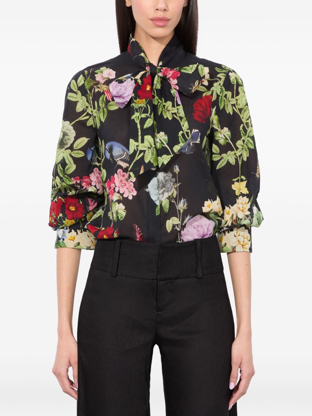 Alice + Olivia Alice + Olivia Shirts Black