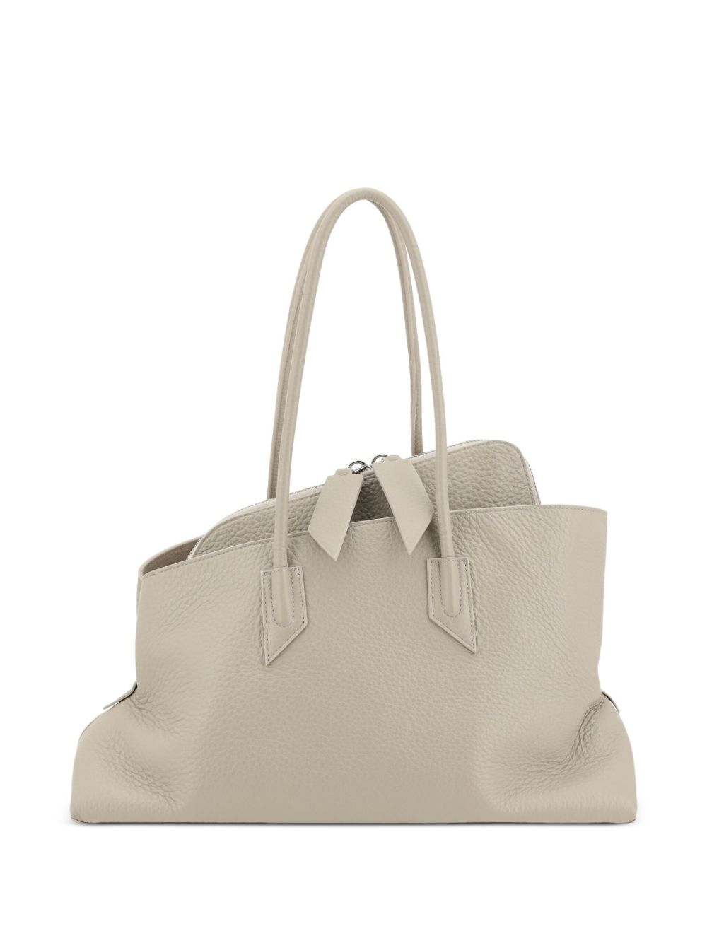The Attico La Passeggiata Leather Shoulder Bag