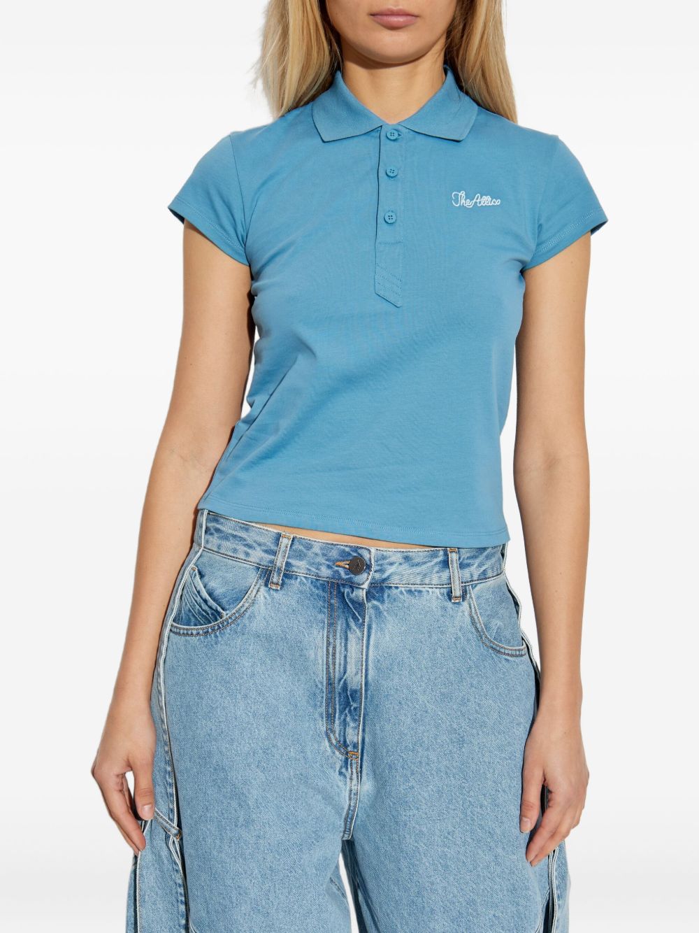 The Attico The Attico Jersey polo shirt