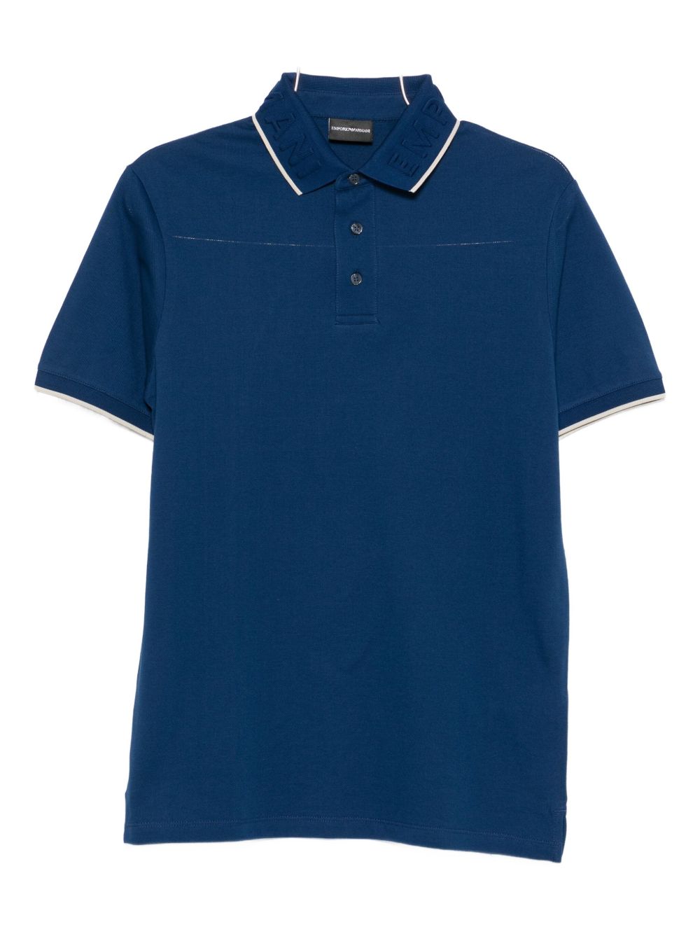 Emporio Armani Emporio Armani Shirt with embroidered collar