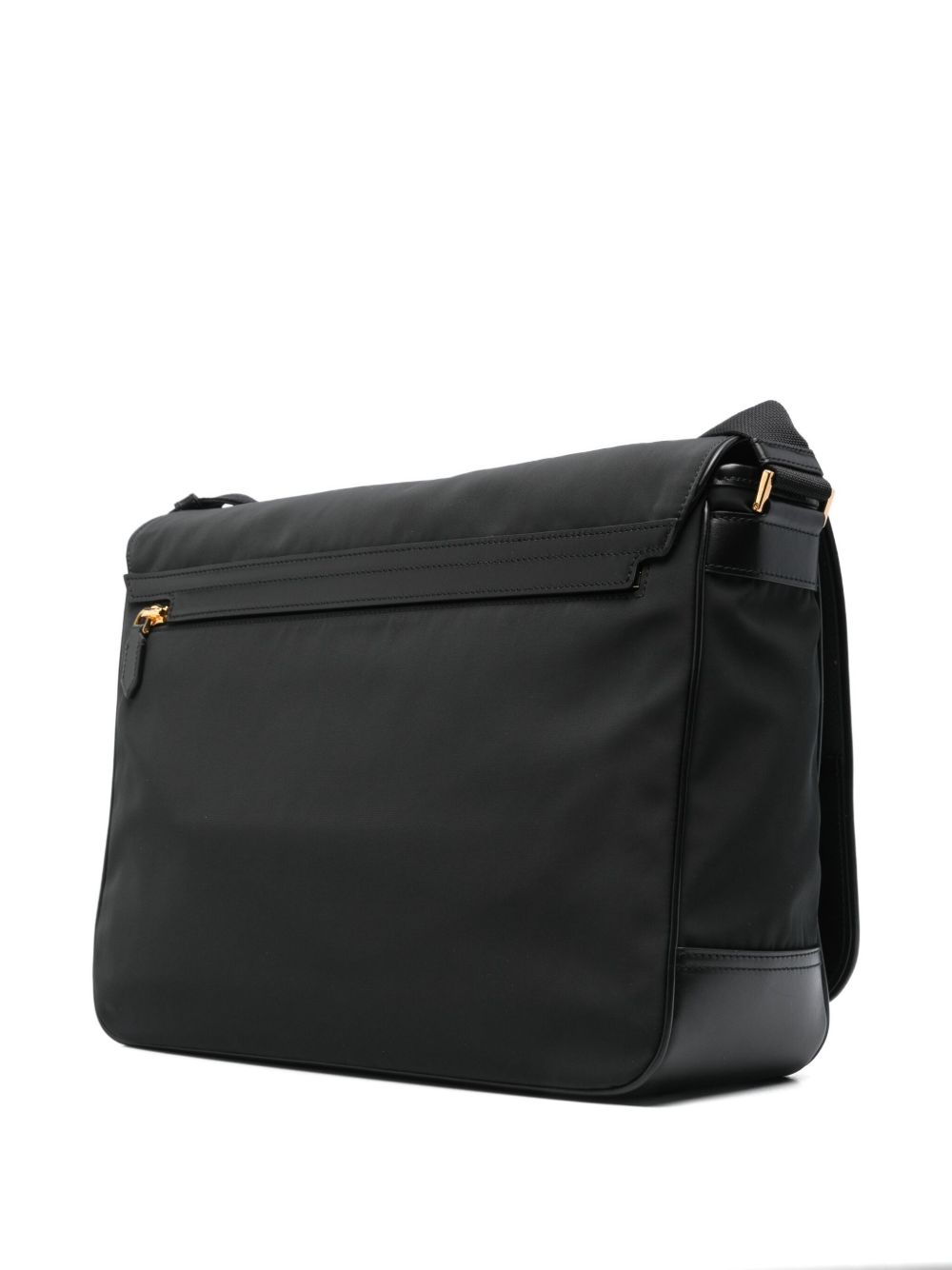 Tom Ford Tom Ford leather-trimmed nylon messenger bag
