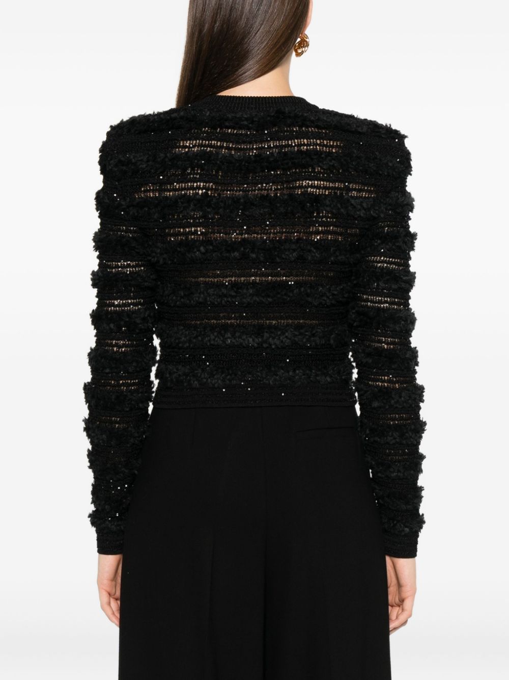 Balmain Balmain Sequin-embellished cardigan