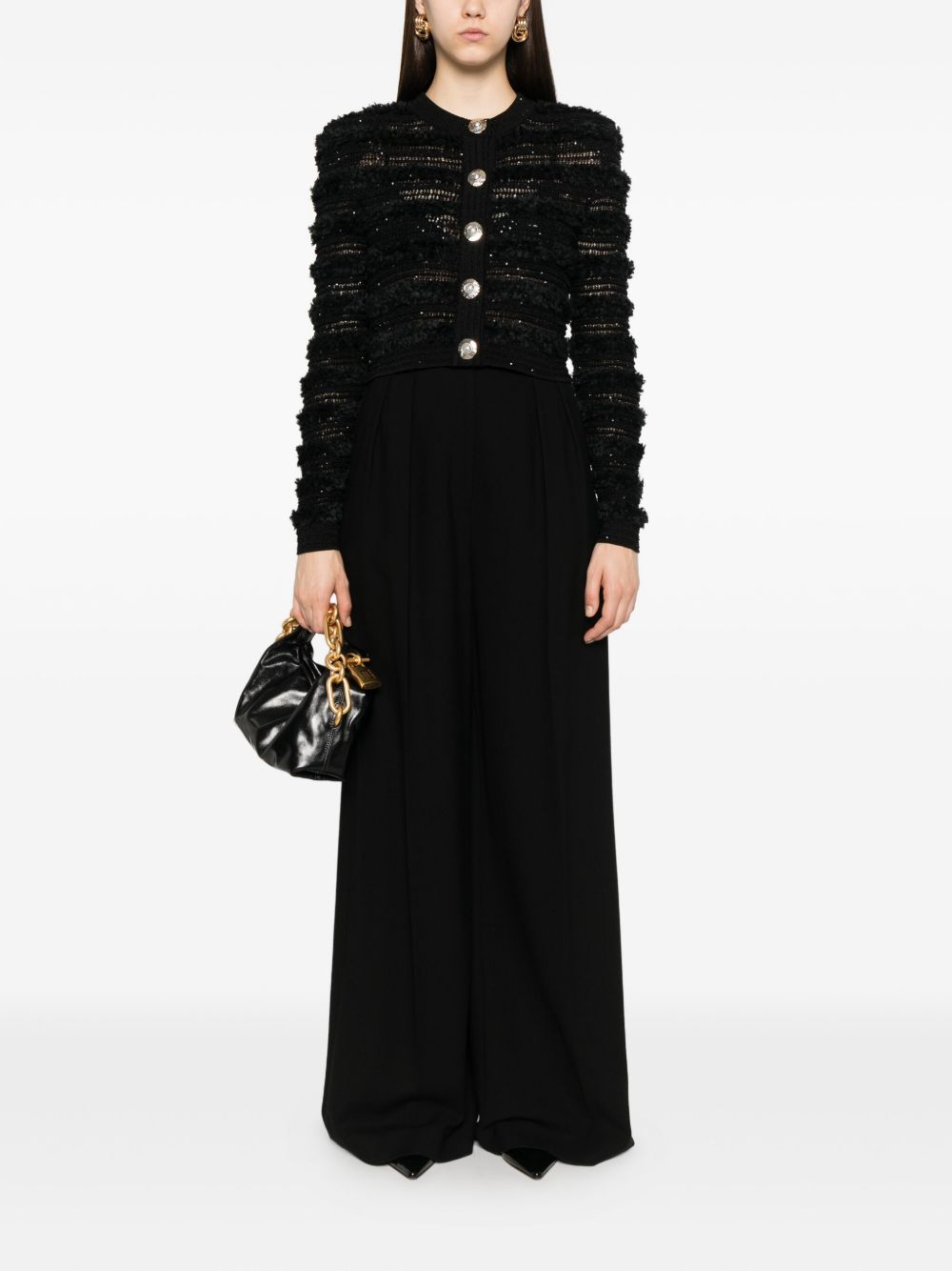 Balmain Balmain Sequin-embellished cardigan