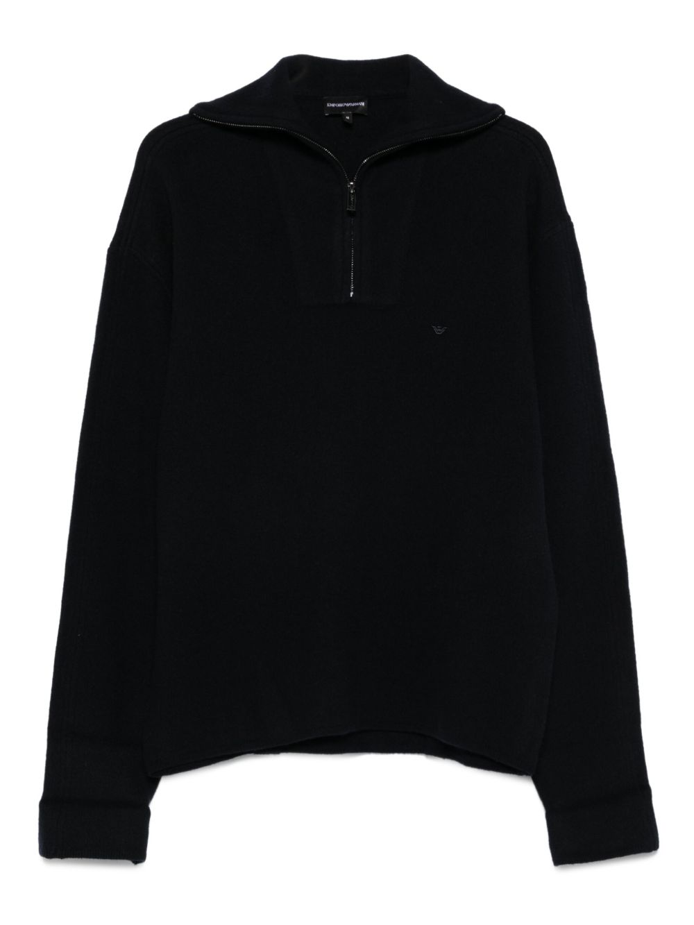 Emporio Armani Emporio Armani Half-zip wool sweater