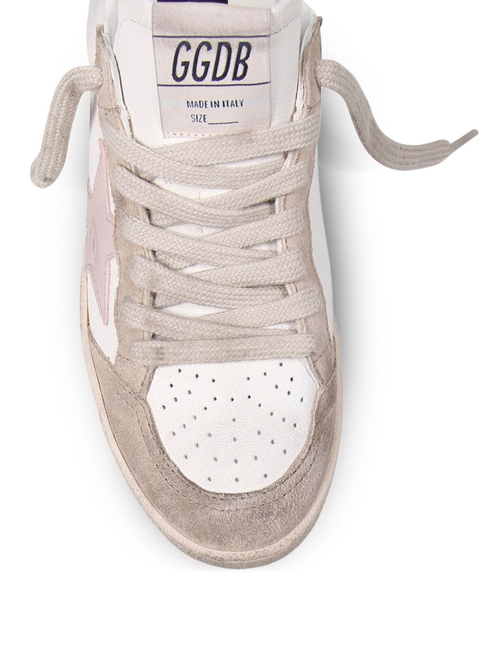 Golden Goose Golden Goose Ball Star suede-insert sneakers