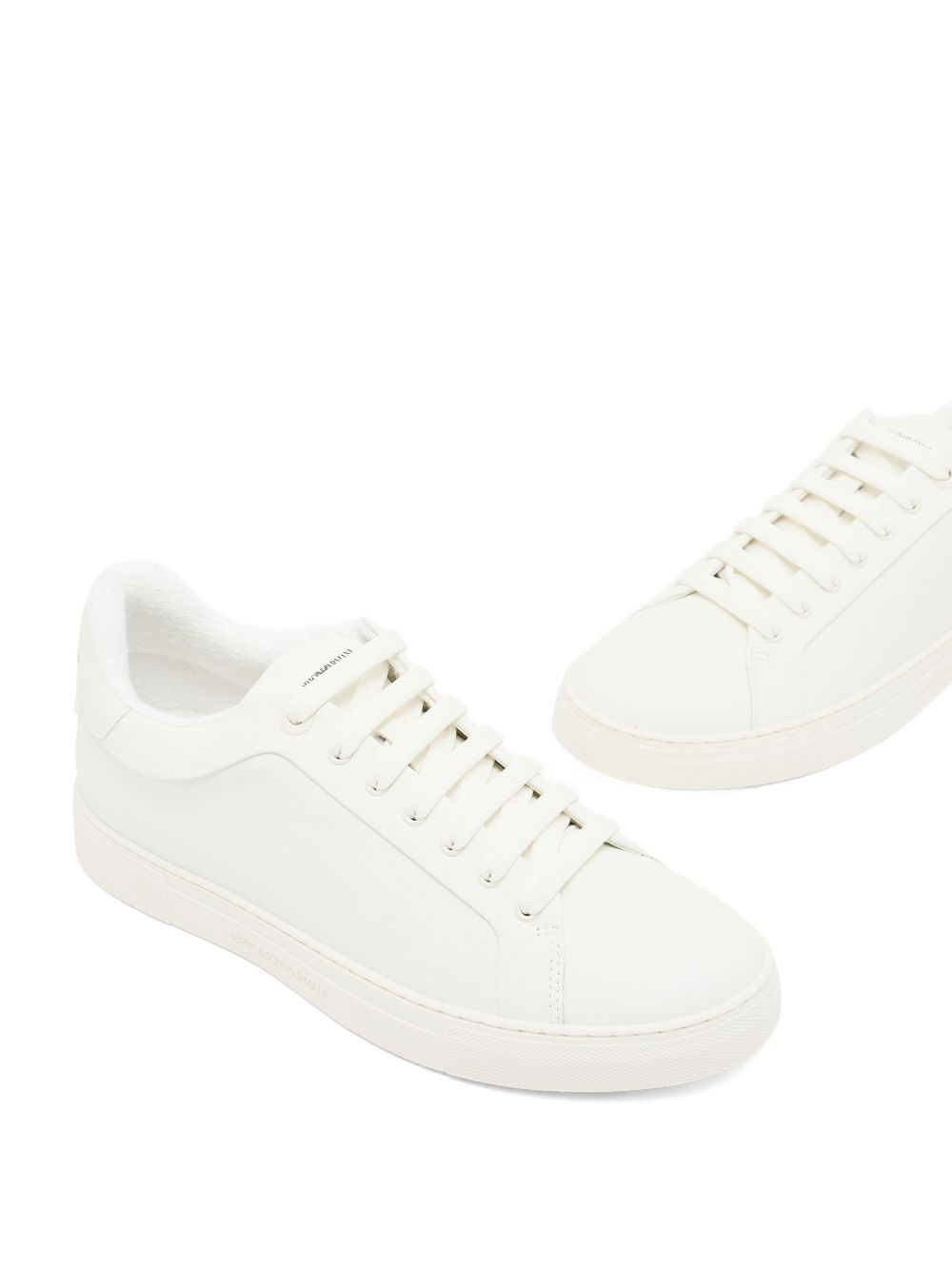 EMPORIO ARMANI EXCLUSIVE EMPORIO ARMANI EXCLUSIVE Supple leather sneakers