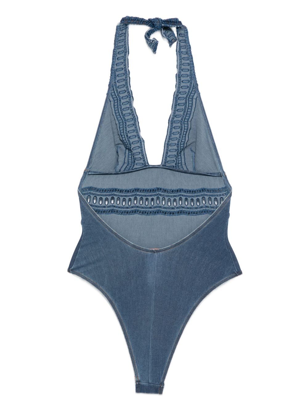 Ermanno Scervino Ermanno Scervino Crochet-lace halter swimsuit