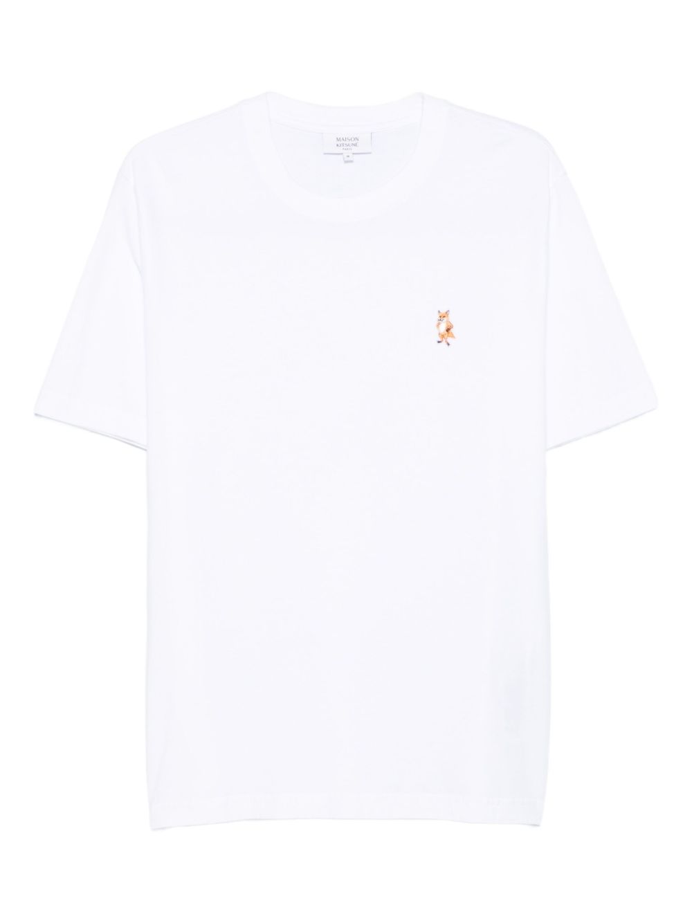 Maison Kitsuné Maison Kitsuné Fox embroidered T-shirt