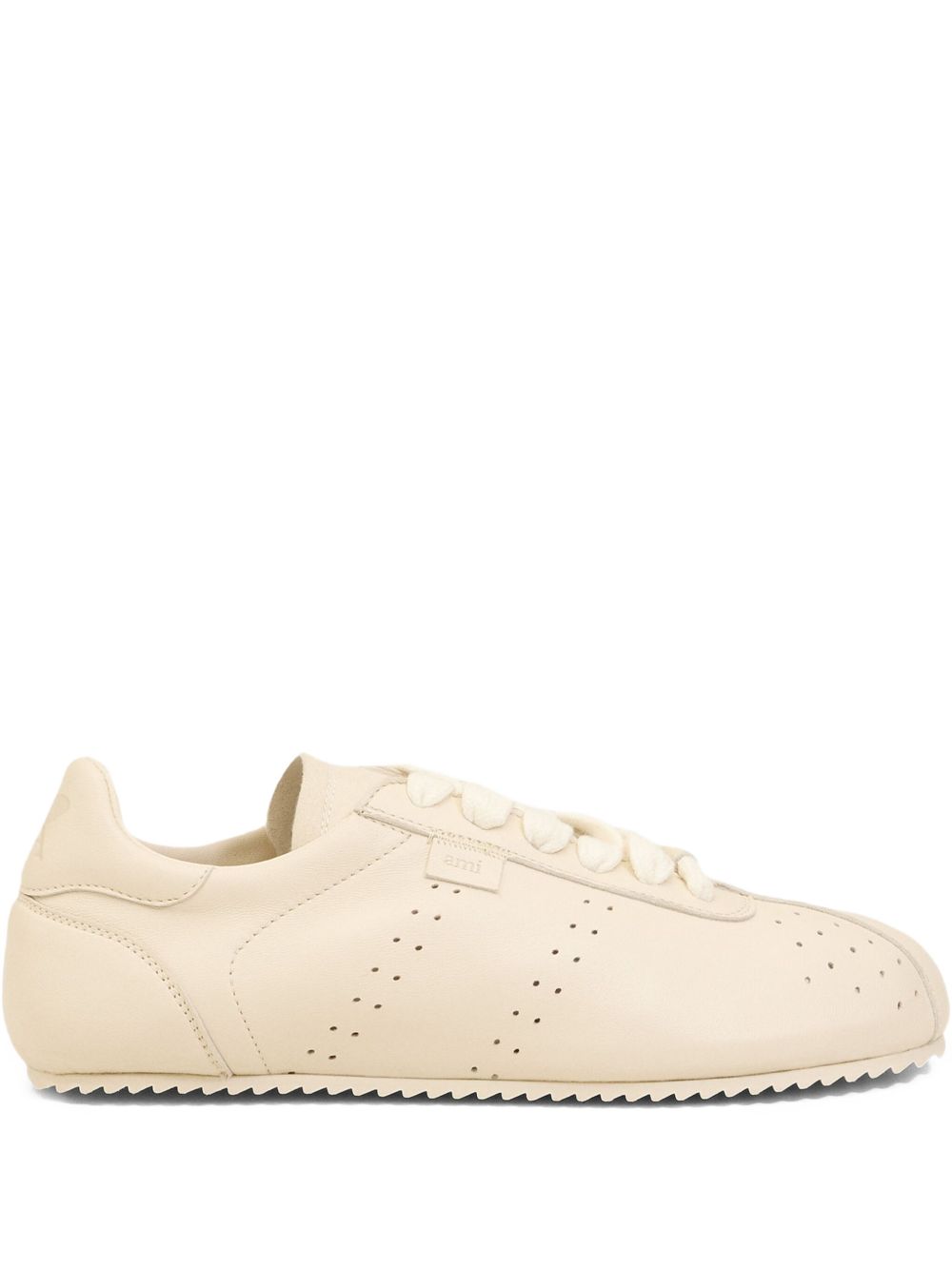 Ami Paris Soft white cowhide sneakers