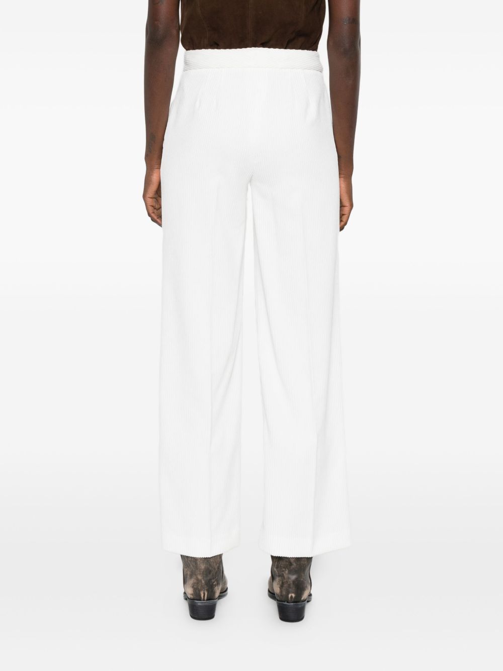 Via Masini 80 Trousers White