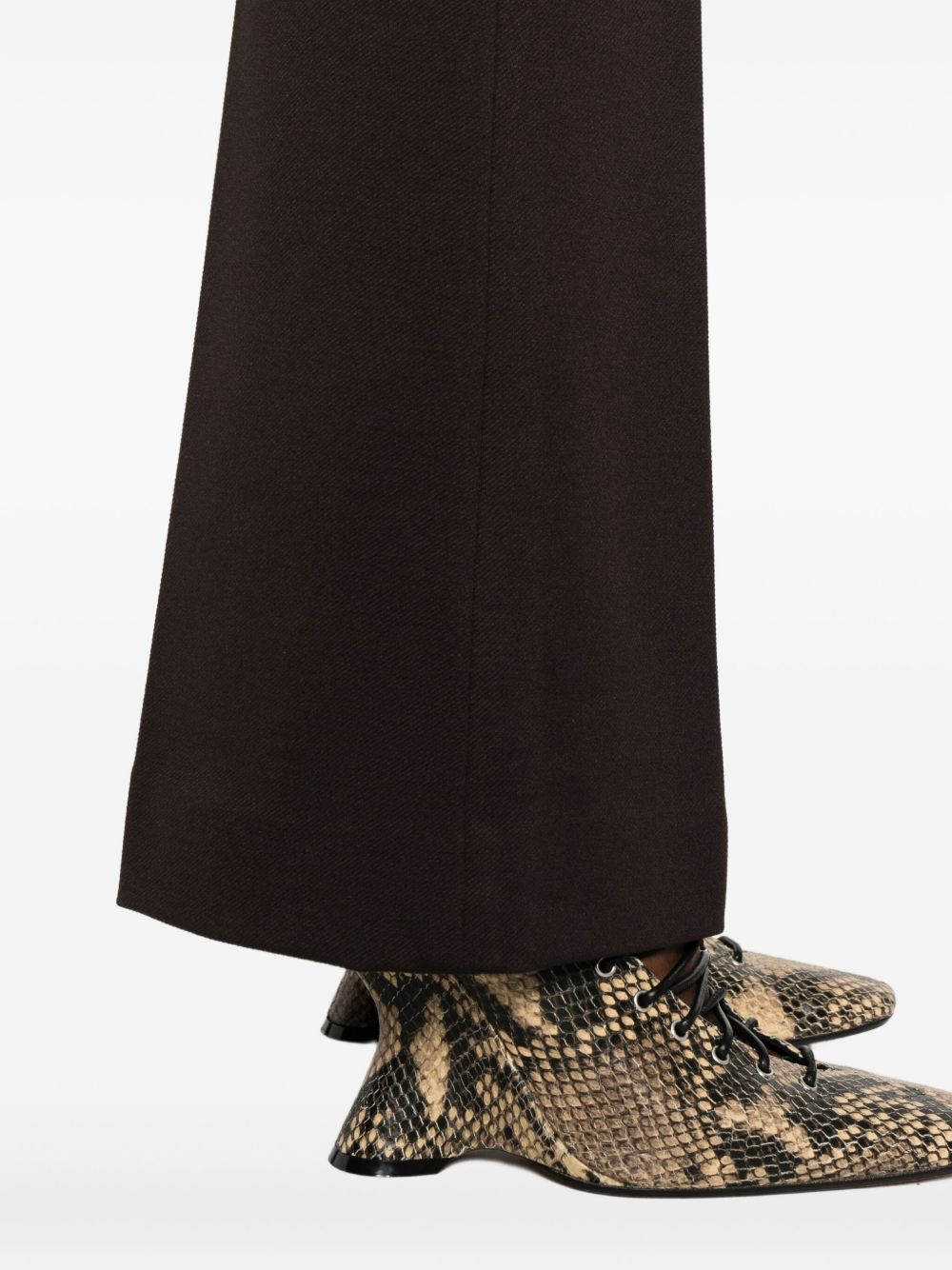 Via Masini 80 Trousers Brown