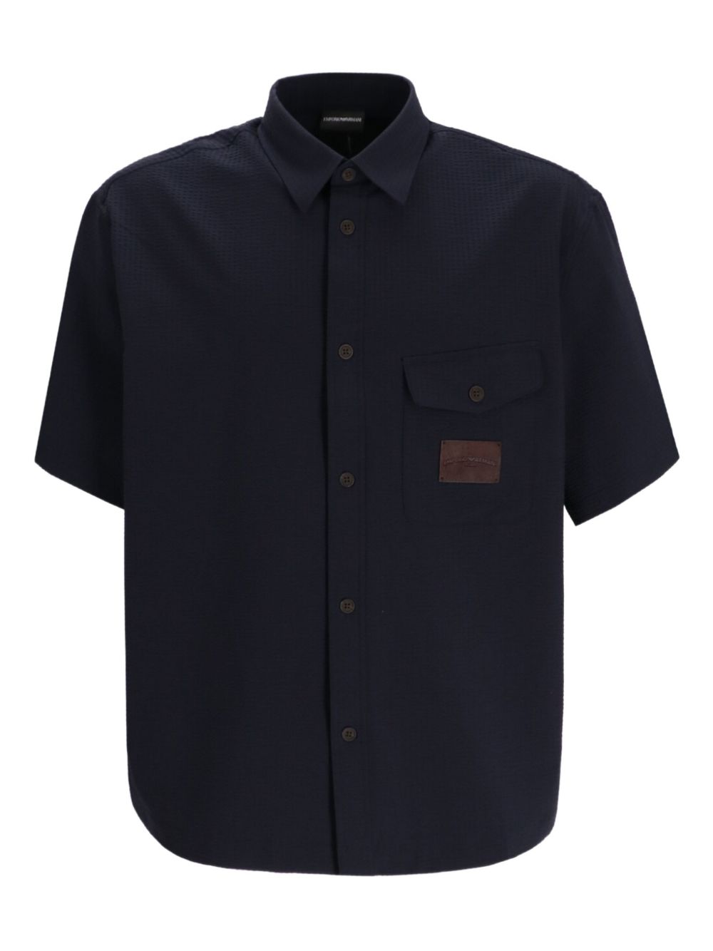 Emporio Armani Emporio Armani Patch-pocket short-sleeve shirt